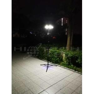 20W Smart UFO all in one integrated solar LED garden light, 360 degree lighting