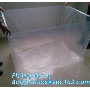 PE Moisture Proof Plastic Pallet Cover, POLYETHYLENE SHRINK PALLET COVERS,