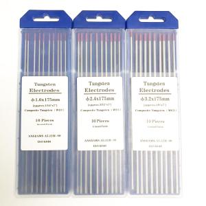 Welding Solutions Tungsten Electrodes WE3 Purple Composite 3/32 x 7 for DC/AC