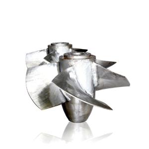 Stainless Steel Kaplan Water Turbine Runner Hydro Power Generator Plant