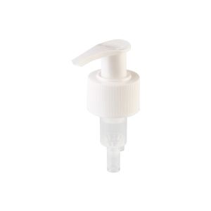 304 Spring Plastic Lotion Pump with Smooth Matt Closure and Inside Outside