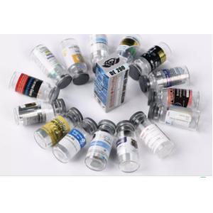 Glossy/Matt Finish Multidose 10ml Vial Labels for Square Sharpe Nan Drolone Decanoate Glass Containers