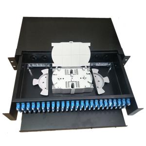 2U 48 / 96F Pulling Sc Lc 19 Fiber Optic Patch Panel Rack Mount Data Center
