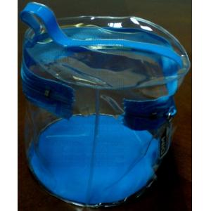 high quality custom waterproof bag pvc Zip lockk bag custom pvc pouch, washed