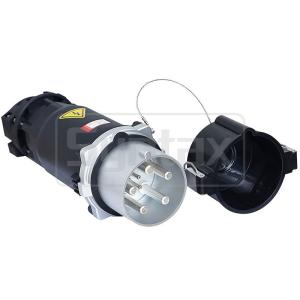 Industrial High Current Plugs And Sockets PowerSyntax 4P 160A IP67 380V Heavy