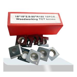 15x15x2.5mm Carbide Woodturning Cutters Lathe Turning Tools Indexable Carbide