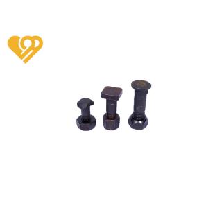 High Strength Track Bolts And Nuts M12 M14 M16 M18 M20 For Excavator