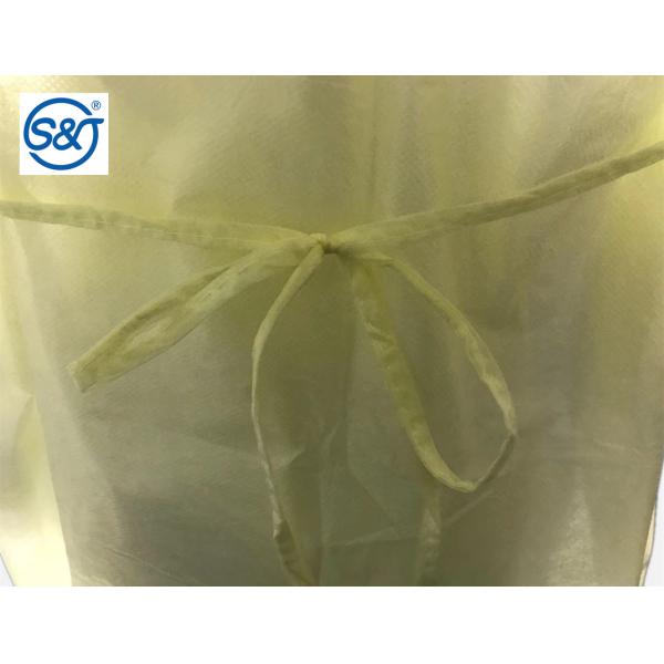 Disposable Isolation Gown 30-65g Non-woven surgical disposable isolation gown disposable uniform