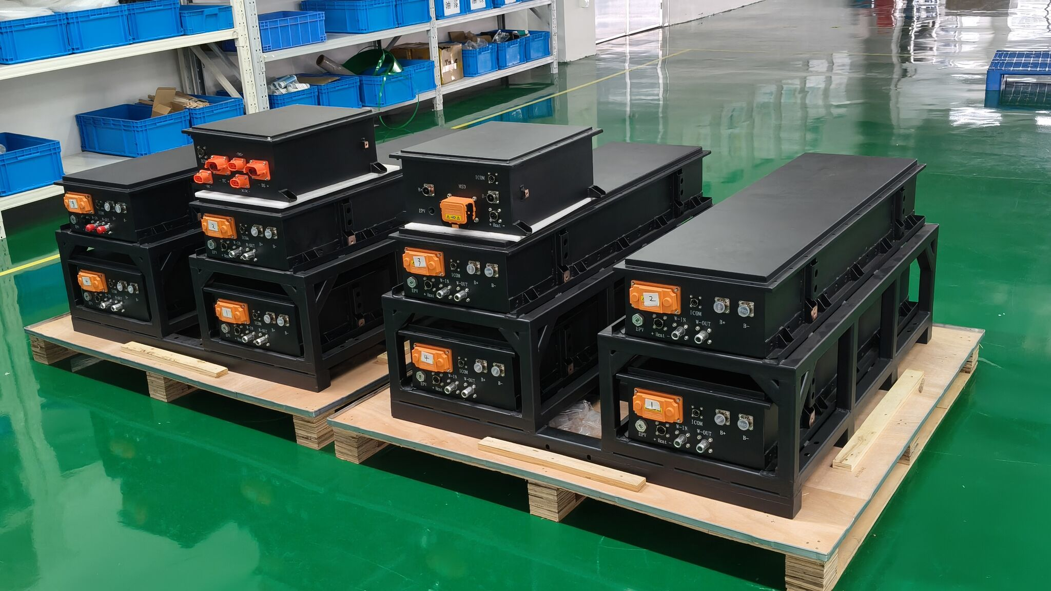 512V 150Ah LiFePO4 Battery System With 4000 Cycles For Electric Agricultural