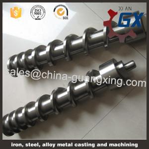 single screw and barrel for plastic blowing machine/plastic screw barrel