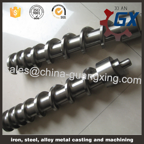 single screw and barrel for plastic blowing machine/plastic screw barrel