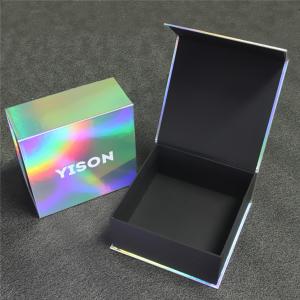 Cheap Luxury Hologram Printing Gift Boxes / Custom Holographic Packaging Box for sale