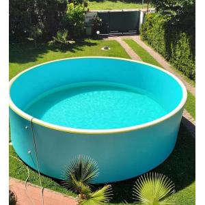 Cheap Easy To Clean Foldable Drop Stitch Inflatable Pool And Logo Printed Portable Drop Stich Pool for sale