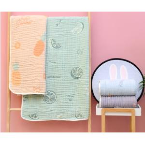 Antibacterial Three Layer Natural Cotton Gauze Fabric For Children Clothing