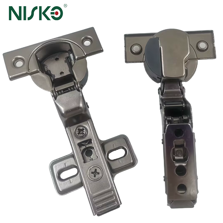 Kitchen Linear Cabinet Door Hinges 3D Adjustable Soft Close Hinges Wardrobe