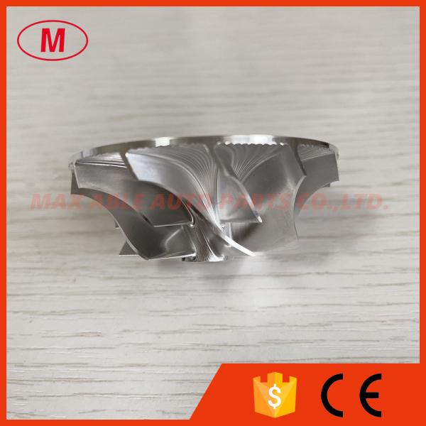 GT35 forward 38.20/55.50mm 6+6 blades turbocharger milling/aluminum 2618/billet compressor wheel