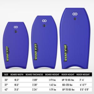 WOOWAVE Custom Leash Souvenir Surfboard Board Weight 1.17lbs Applicable People