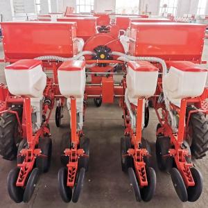 Cheap Air System Precision Seeder Agriculture Equipment 4 Rows Sowing Depth 3-8 Cm for sale