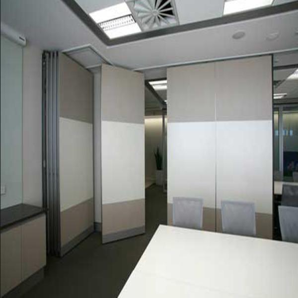 Quality Top Hanging 65mm Melamine Surface Office Partition Wall / Acoustic Movable Walls wholesale