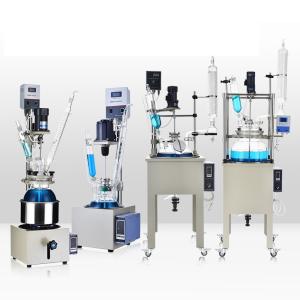 10L 50L 100L 200L Single Layer Glass Reactor With Heating Mantle, Chemistry