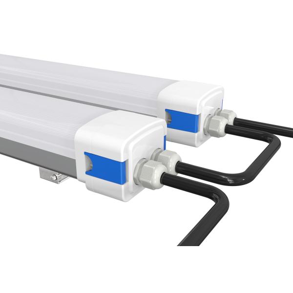 Quality IK10 IP65 2ft 20W Waterpoof Tube Garage Lamp Fixture LED Triproof Light with Daylight Sensor Microwave Sensor Optional wholesale
