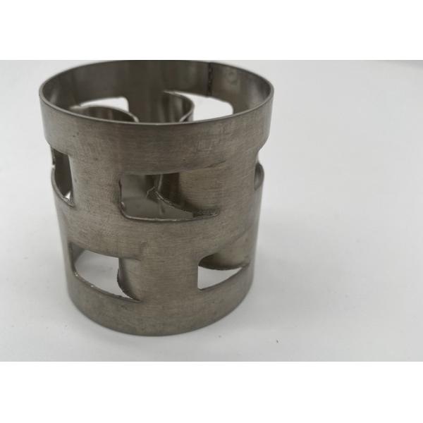 Quality Absorption Tower 50mm 321 Stainless Steel Pall Rings Packing 0.8mm Thickness wholesale