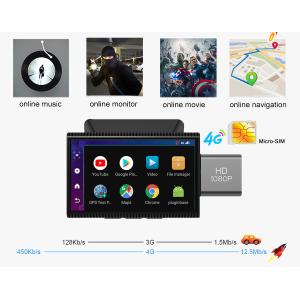 3inch IPS Touch 4G Car Motion Activated Dashcam Mini Car Camcorder LET Remote