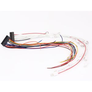 Custom JST MOLEX TE HRS Wire Harness Assembly with PVC Insulation and 100% Testing Inspection RoHS CE REACH Certified
