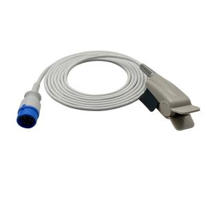 Adult Finger Clip 8P Reusable Spo2 Sensor 3M/10ft Compatible With Creative K12