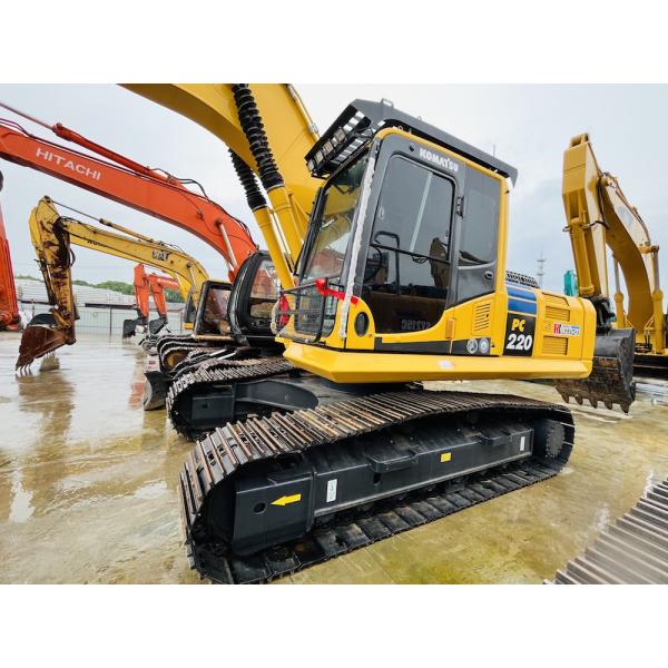 Second Hand Komatsu PC220-8 Crawer Excavator Japan Made 22 Ton Digger PC220-7 PC200-8