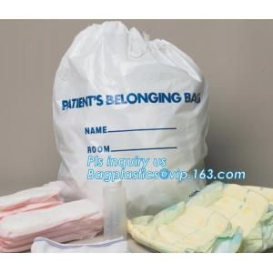 Biodegradable Waterproof Travel Drawstring Bag Shoe Laundry Underwear Makeup