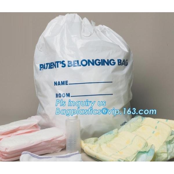Biodegradable Waterproof Travel Drawstring Bag Shoe Laundry Underwear Makeup