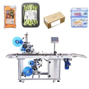 China Wood Packaging Material Labeling Machine for Adhesive Sticker on Small Boxes and Cards on sale