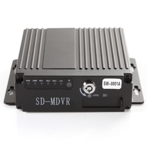 Quality High Performance SD Mobile DVR 4CH Vehicle Transportation Secure System Aid MDVR wholesale