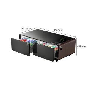 NO Folded Party Tea Table Refrigerator with Metal Apartment Refrigerator and