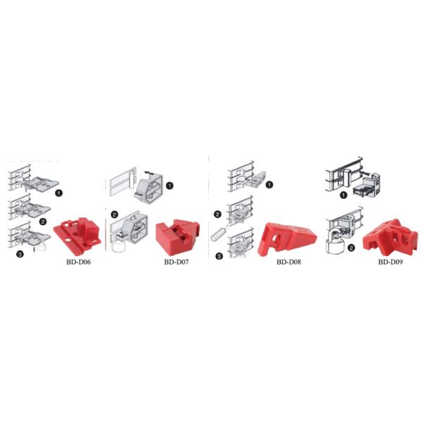 Electrical MCCB Moulded Case Circuit Breaker Lockout