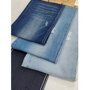 China TWILL Style Cotton Polyester Rayon Denim Fabric  Stretch-Free 8.8oz For child Jeans on sale