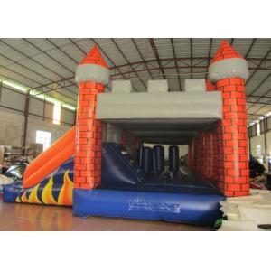 Classic inflatable castle jump house colourful inflatable bouncy double slide