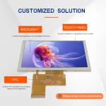 5 Inch IPS LCD TFT 800*480 Resolution RGB 24 Interface LCD Display Module With