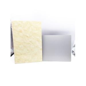 Stone Grain Aluminium ACP Partition Sheet Panel 2mm Thickness PVC Film Coating