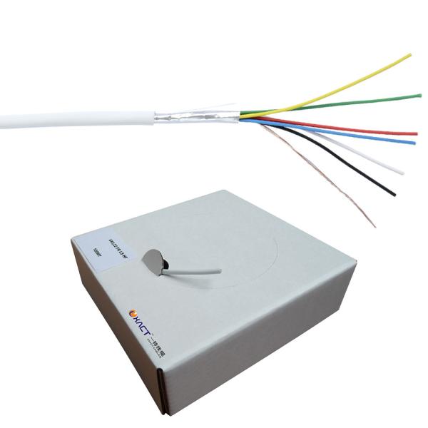 Quality 8x0.22mm2 CPR Cca Shielded Control Cable for Anti Theft Alarm and Security Monitoring wholesale