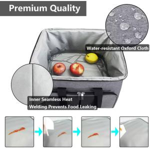 Promotional Custom Insulated Cooler Bag Purse For Cakes Meal Small Polyester