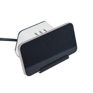 Universal USB AC Power Grommet Socket Office Furniture ABS Tabletop Socket 3 USB