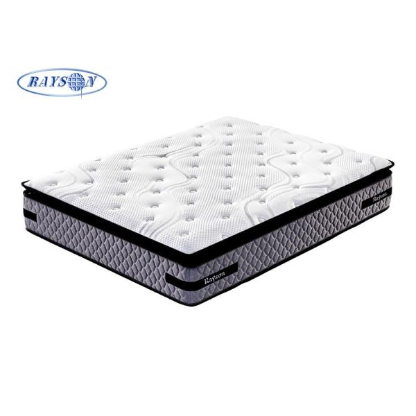 Quality Pillow Top Memory Foam 5 Zone Pocket Spring Mattress wholesale