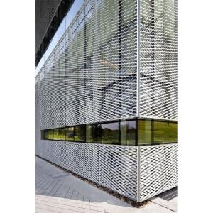 High Security Aluminium Diamond Perforated Expanded Aluminium Mesh