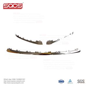 Chrome Trim Strip Front Bumper Trim for MERCEDES BENZ S CLASS W222 2018 2019