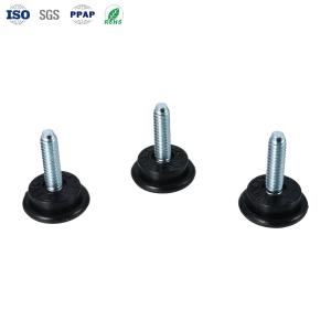 Custom Zinc Black Plated Hand Rubberized Bolts 25x25x10cm