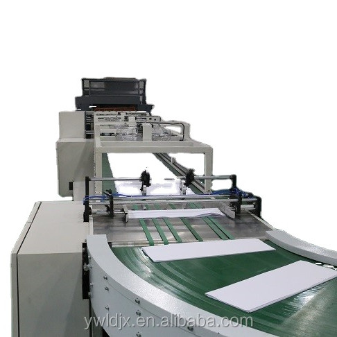 Cheap Efficiently Produce Exercise Book and Notebook with Plastic Book Cover Making Machine for sale
