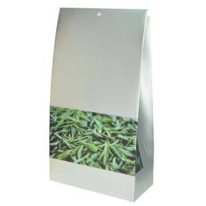 Custom Classic Kraft Paper Packaging For Tea Bags , Flat Bottom