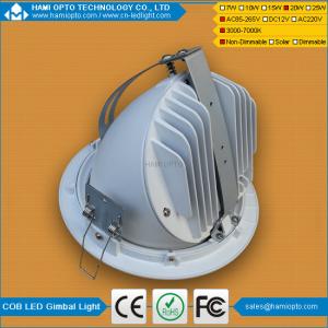LED commercial lighting LED Gimbal Light 20W COB LED light from China HaMi